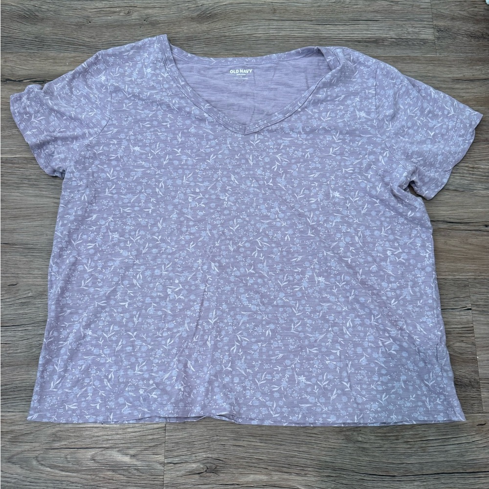 Old Navy Women's Purple Everywhere Tee